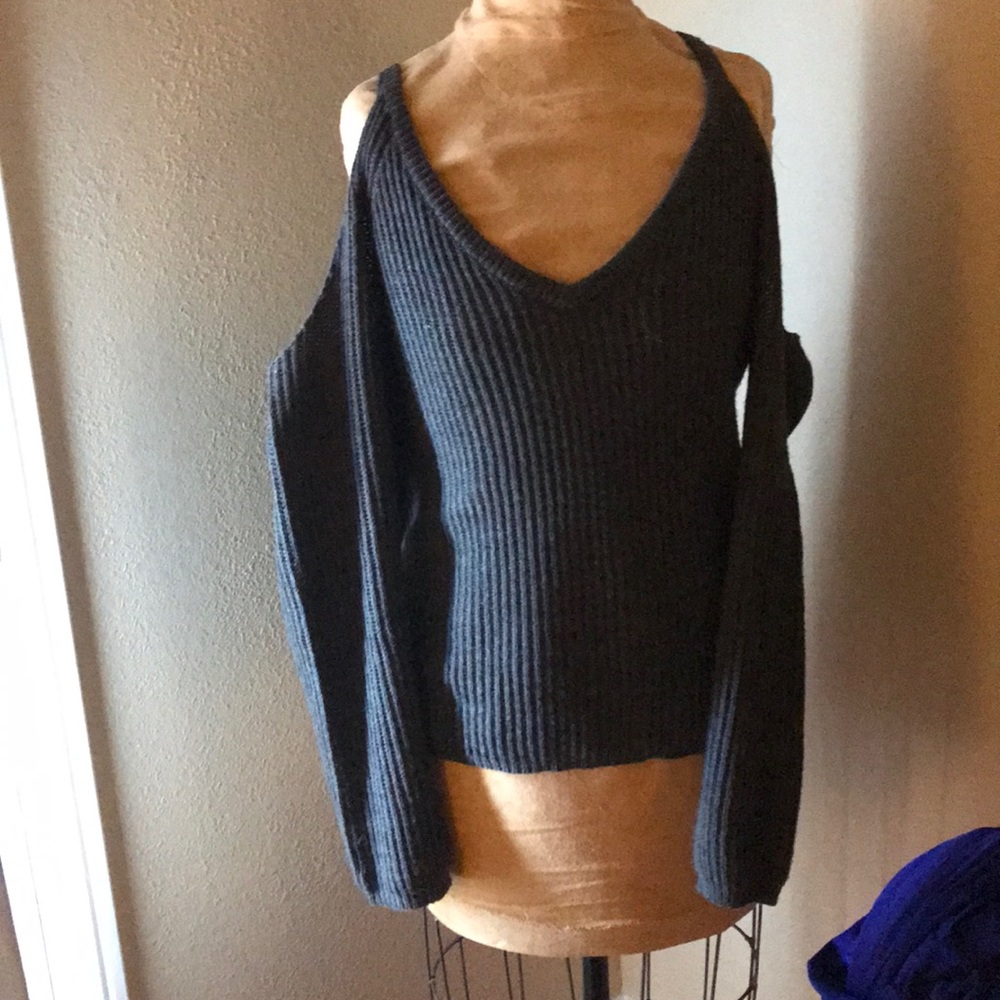 Forver21 Cold Shoulder Sweater
